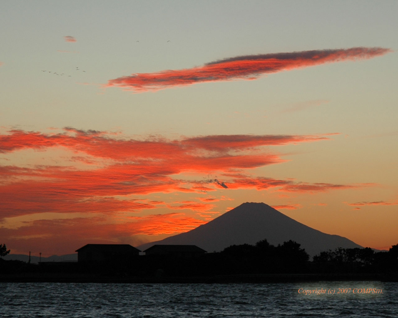 無料壁紙 自然 風景 富士山